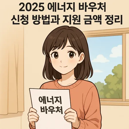 2025 에너지 바우처 신청 방법과 지원 금액 총정리 1 2025 에너지 바우처 신청 방법과 지원 금액 총정리