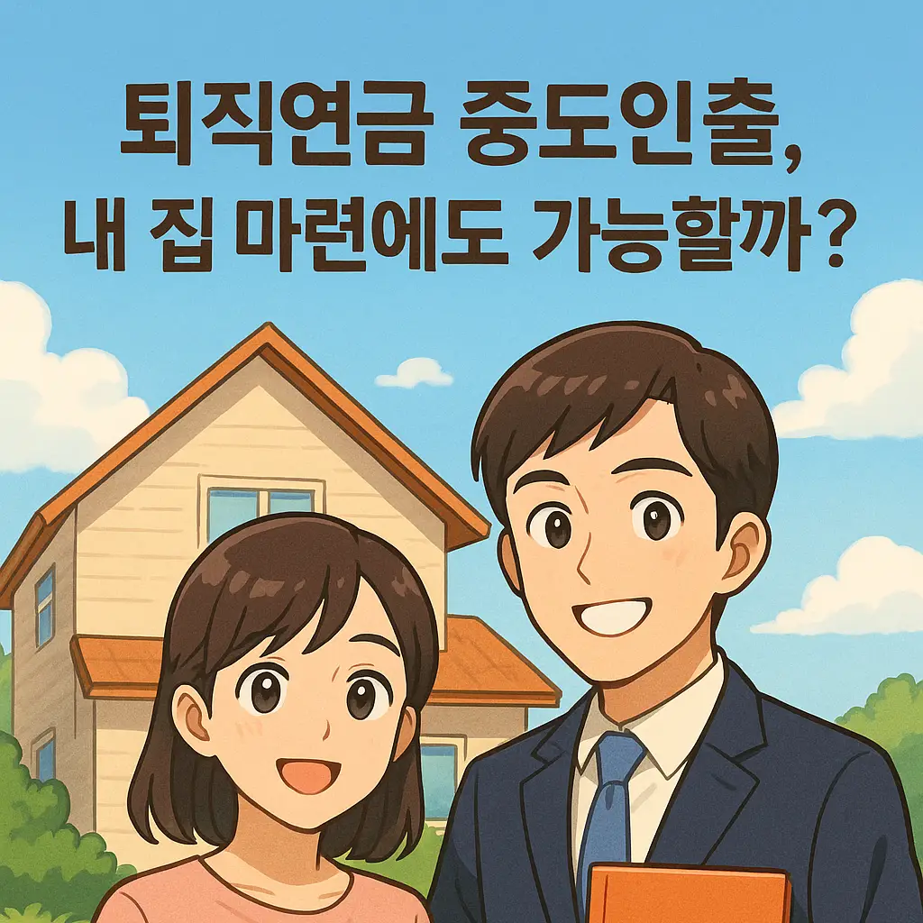 퇴직연금 중도인출 가능한 상황과 신청 절차 정리 1 퇴직연금 중도인출 가능한 상황과 신청 절차 정리