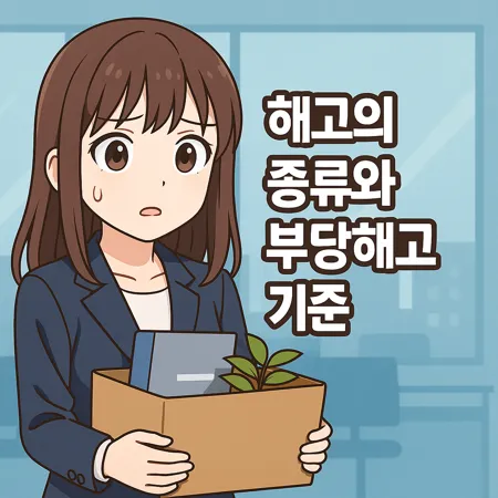해고의 종류와 부당해고 기준, 반드시 알아야 할 핵심 포인트 1 해고의 종류와 부당해고 기준, 반드시 알아야 할 핵심 포인트