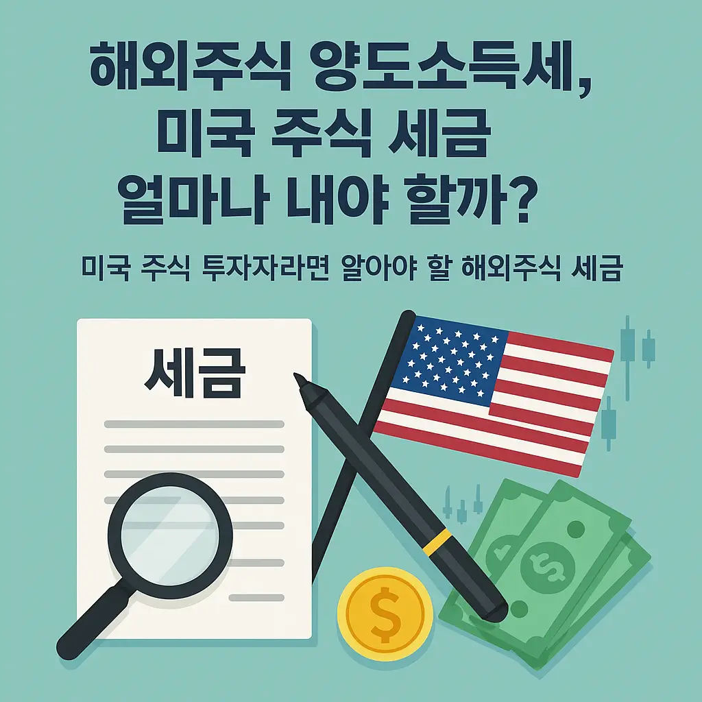 해외주식 양도소득세, 미국 주식 세금 얼마나 내야 할까? 1 해외주식 양도소득세, 미국 주식 세금 얼마나 내야 할까?