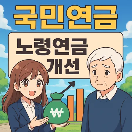 국민연금 노령연금 제도 개선과 나에게 미치는 영향
