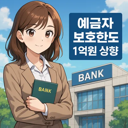 예금자보호한도 1억원 상향, 달라진 금융환경 속 자산 관리 전략 1 예금자보호한도 1억원 상향, 달라진 금융환경 속 자산 관리 전략