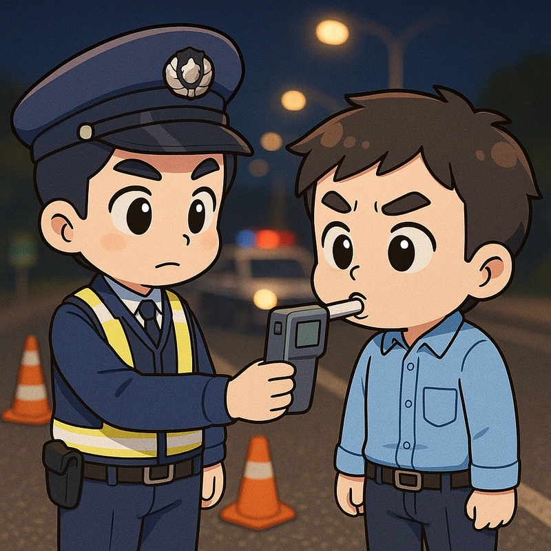음주 후 물로 입만 헹구면 음주 단속 피할 수 있을까