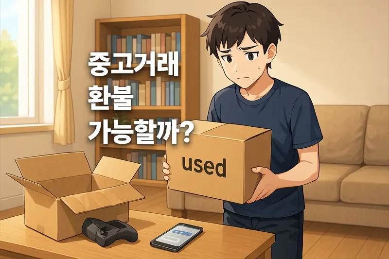 중고거래 환불 가능할까
