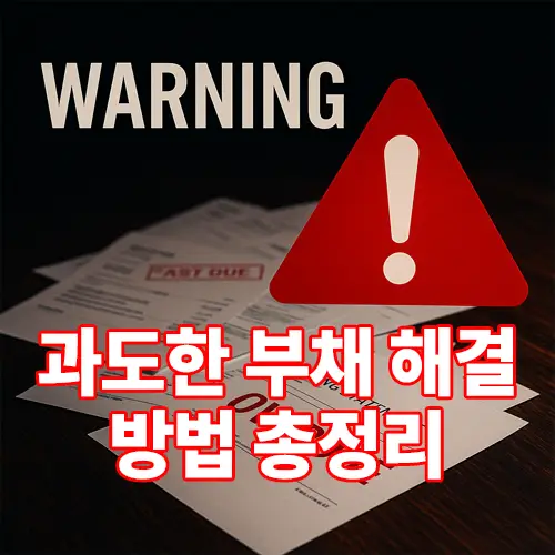 과도한 부채 해결 방법 총정리, 신용회복위원회 상담부터 통대환대출 주의점까지