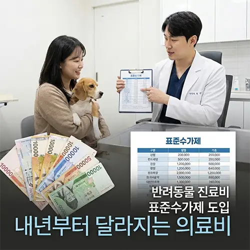 반려동물 진료비 표준수가제 도입과 달라지는 의료 환경