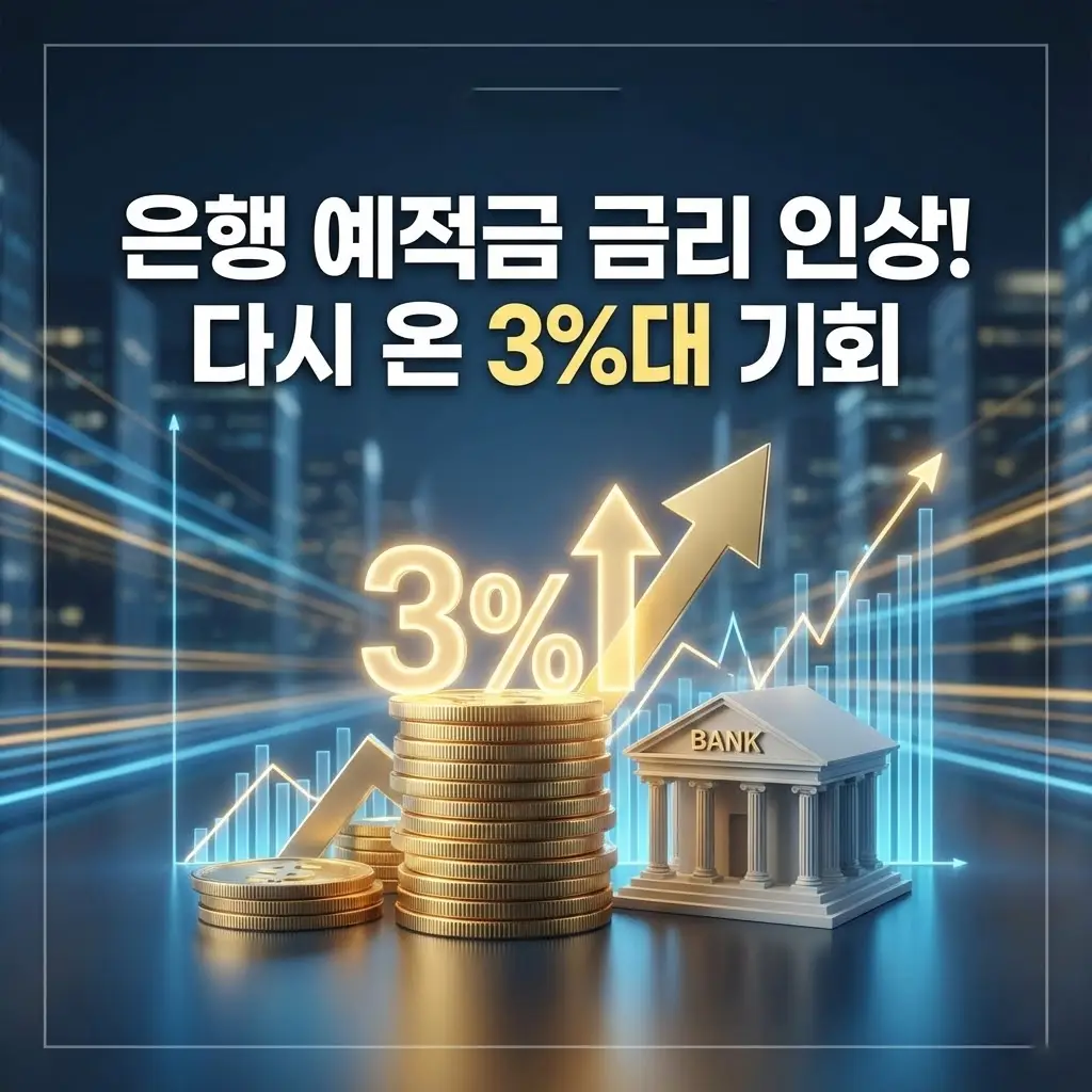 최근 은행 예적금 금리 인상 현황과 향후 전망